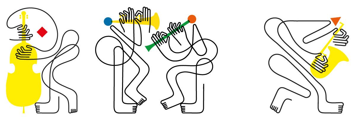 SOME COLORS AND BLACK LINE residenza di Jonathan Calugi