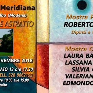 TRA FIGURATIVO E ASTRATTO AL CLUB MERIDIANA (MO)