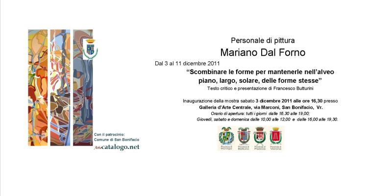 “Scombinare le forme per mantenerle nell’alveo piano, largo, solare, delle forme stesse"