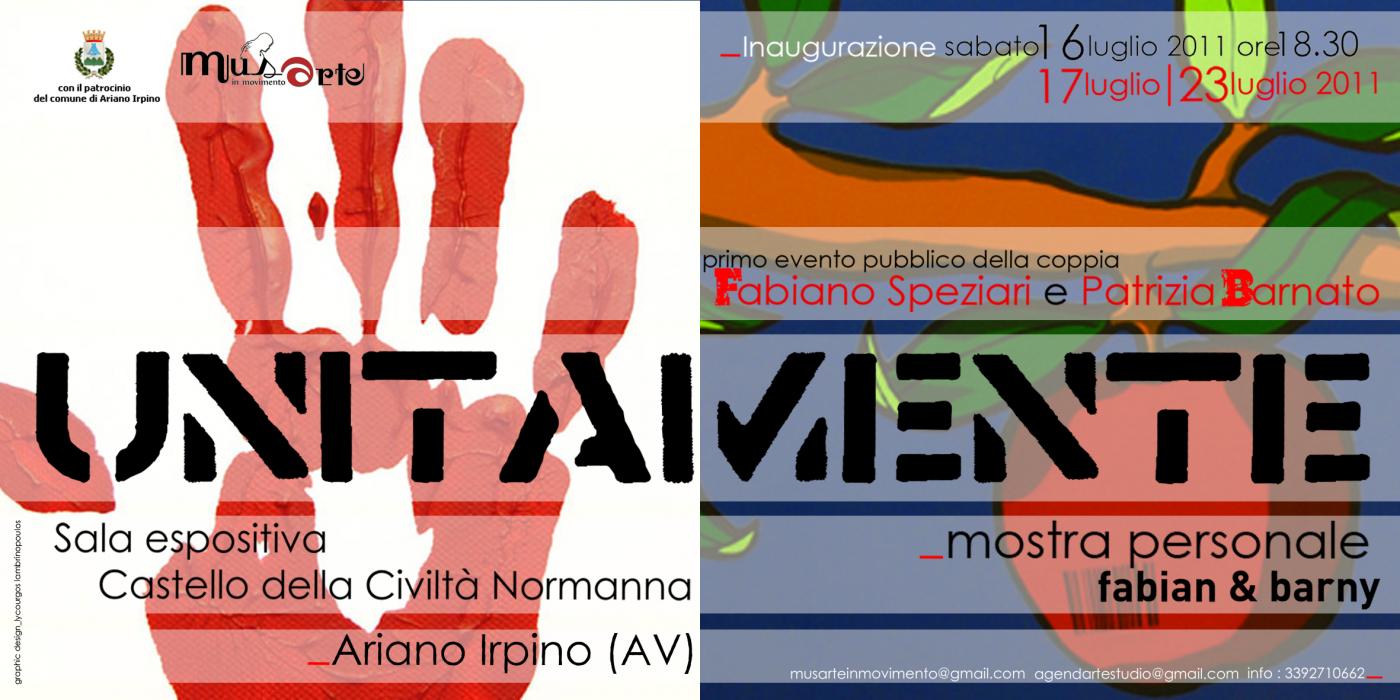UNITAMENTE, mostra personale di Fabian&Barny
