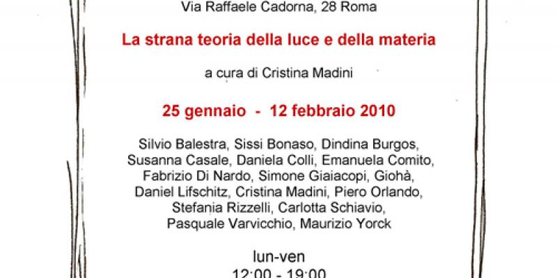 La strana teoria della luce e della materia, Via Raffaele Cadorna, 28