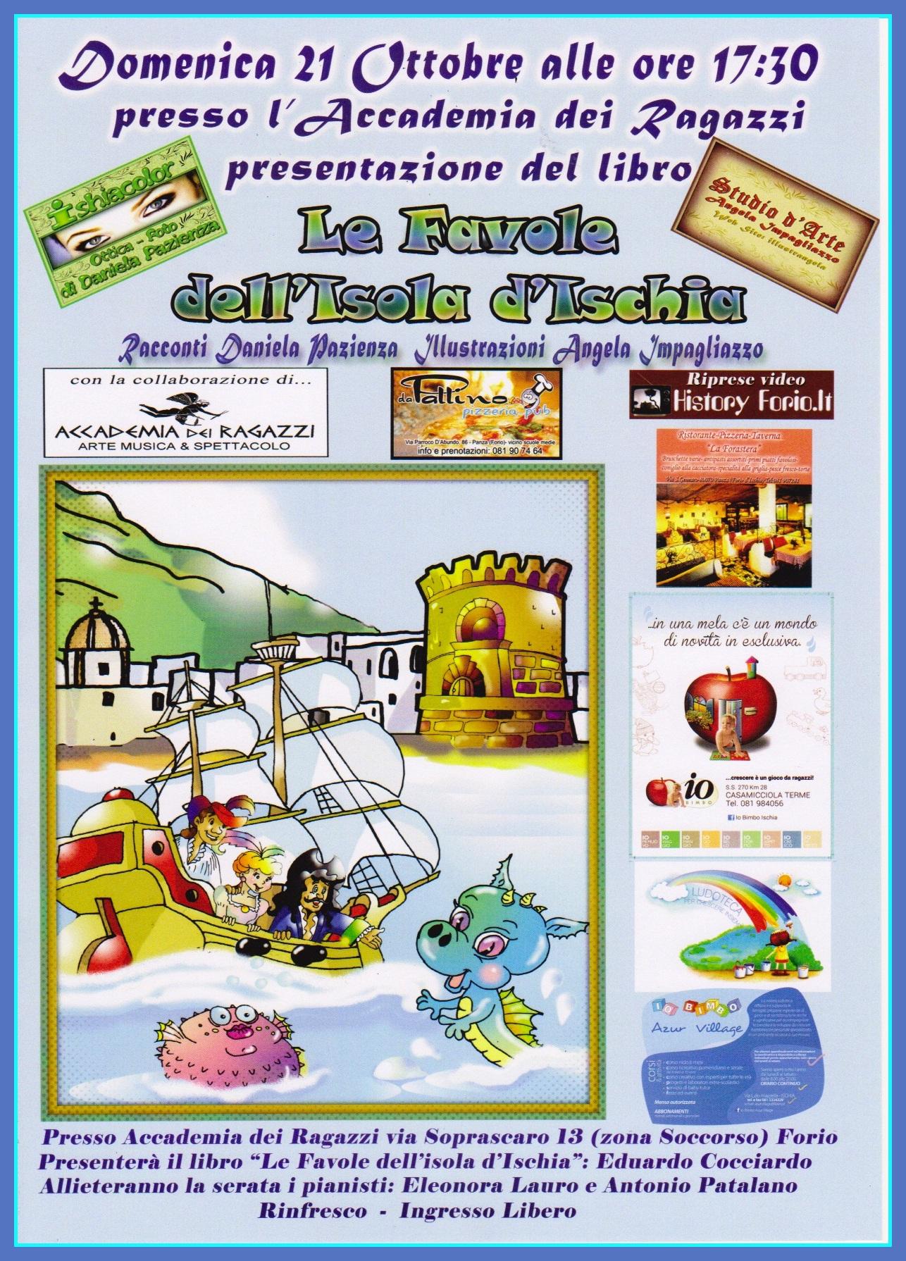 presentation of the book "The tales of Ischia" presentation of the book "The tales of Ischia"