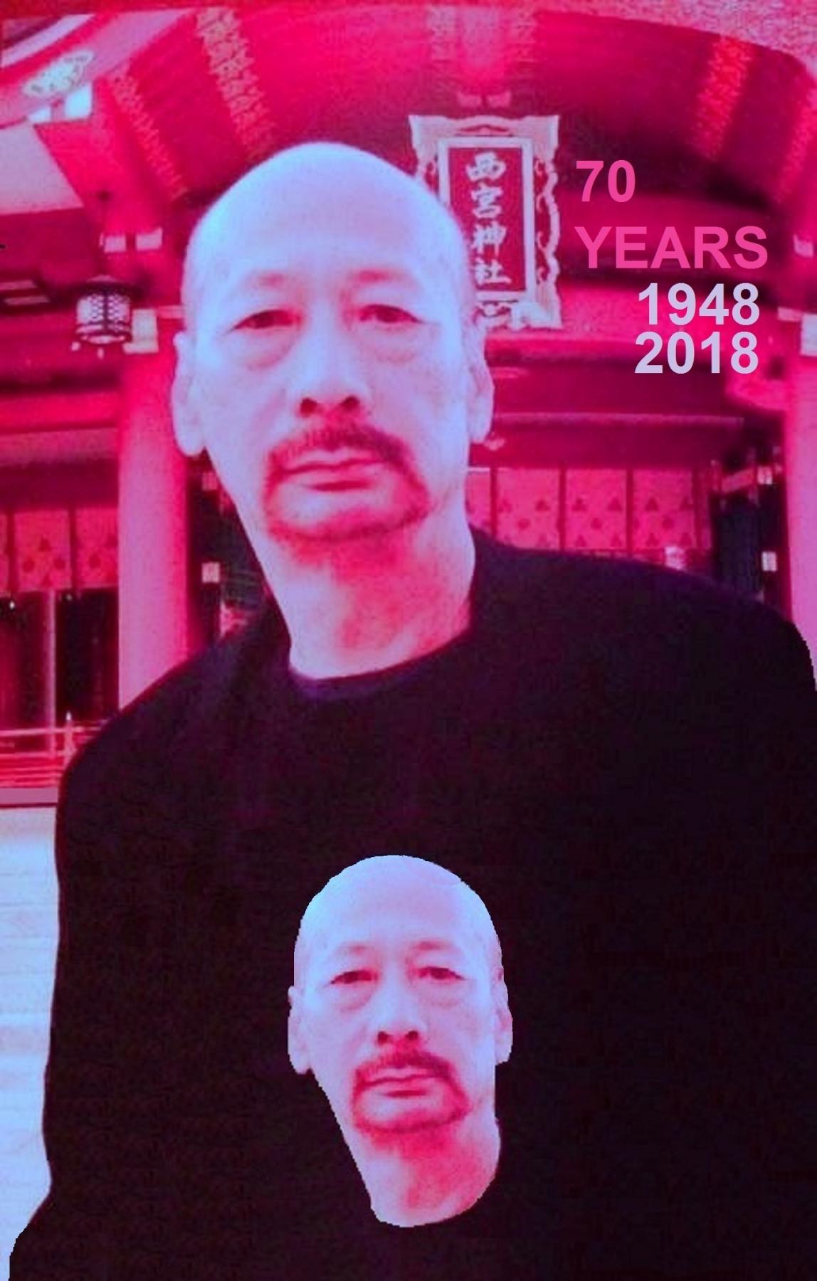 “70 YEARS RYOSUKE COHEN, 1948-2018” “70 YEARS RYOSUKE COHEN, 1948-2018”