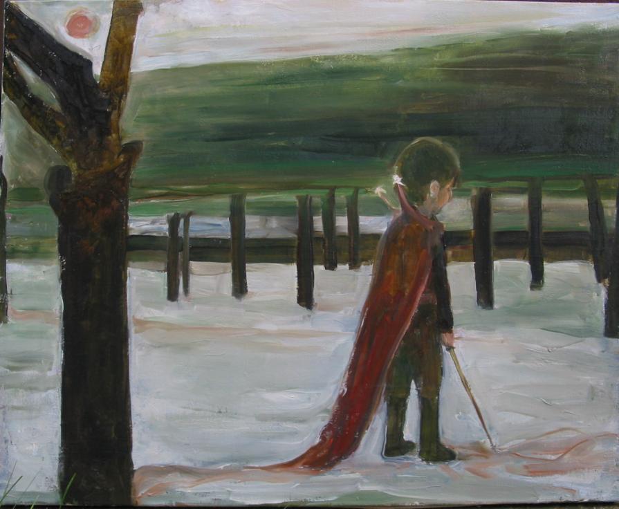 Le petit prince dans le parc de Luxembourg