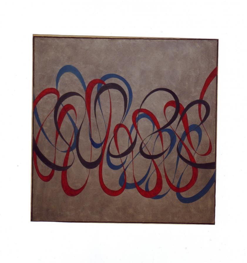 Contrappunto n.1    olio su tela    100x100    1997