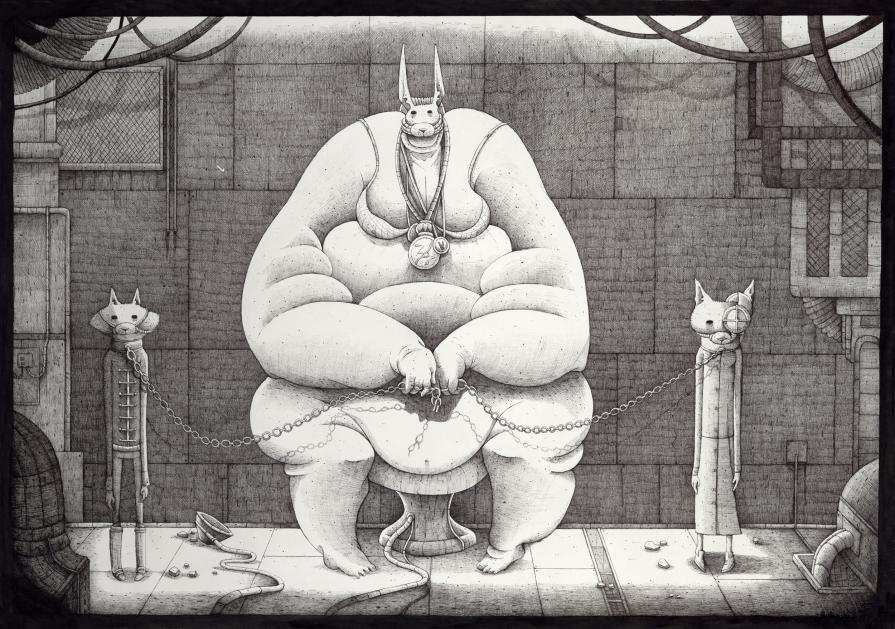 Lady Mary and the moon children