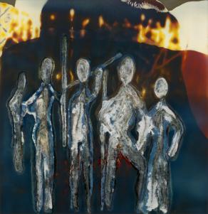 ISTANTANEE DI PITTURA /  SNAPSHOTS OF PAINTING  di ANNAMARIA PAPALINI e DAVIDE FUSCO  "La notte dei 