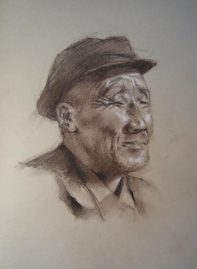farmer with cap