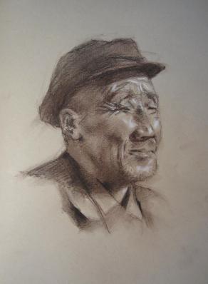 farmer with cap