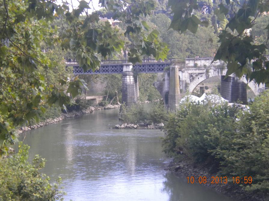il Tevere simbolo d una Roma sparita nel tempo
