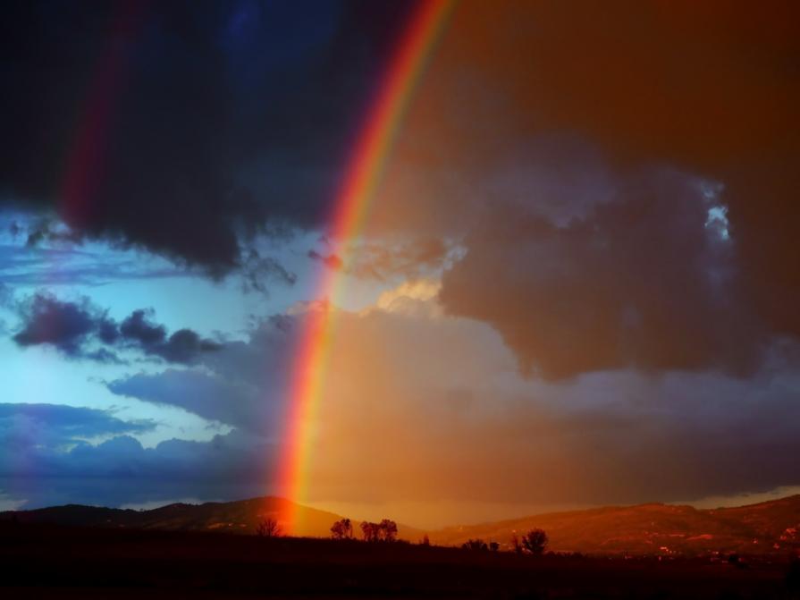 Arcobaleno autunnale 