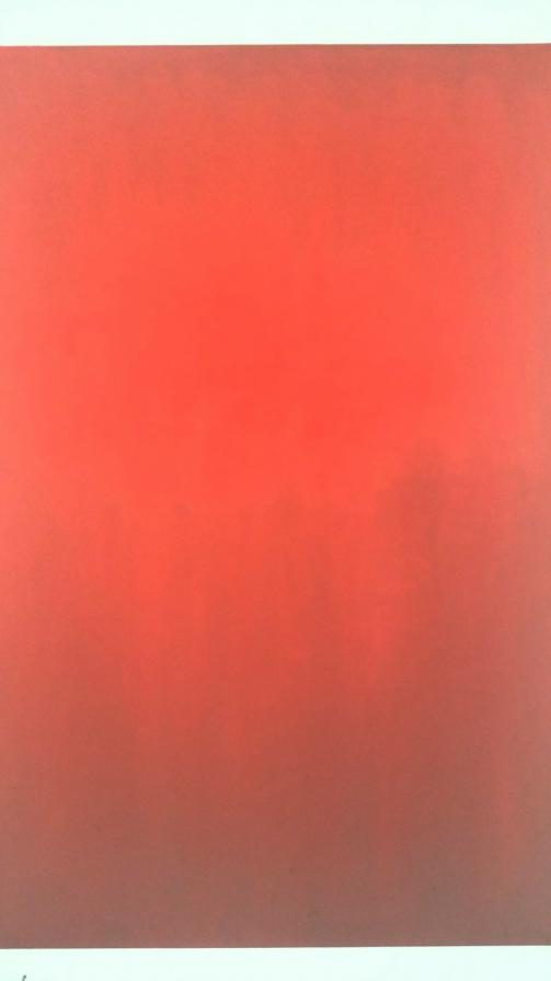 Monocromo serie "Red Spectrum" senza titolo 