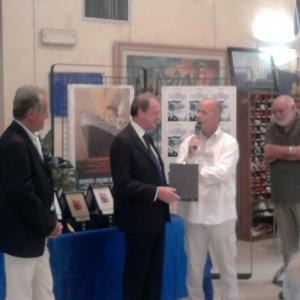 XV PREMIO NAZIONALE GENTE DI MARE - PREMIO ARTE FIGURATIVA AL CAV. OMAR SALVAGNO