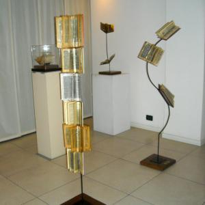 ESPOSIZIONE SCULTURE HOTEL LUX  a MODENA.
