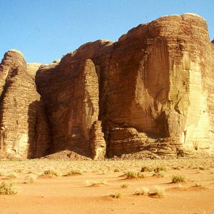 Giordania. Deserto e pietre
