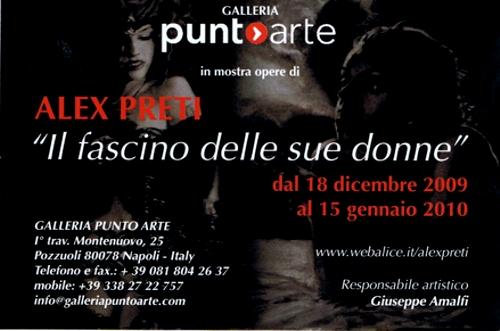 Mostra personale Galleria PuntoArte Pozzuoli "Il fascino delle sue donne"