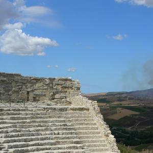 Italia. Sicilia, Trapani blu e sale