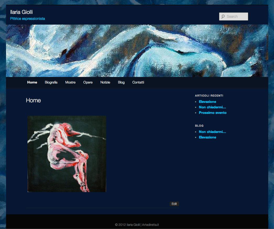Ilaria Giolli su Artediretta.it