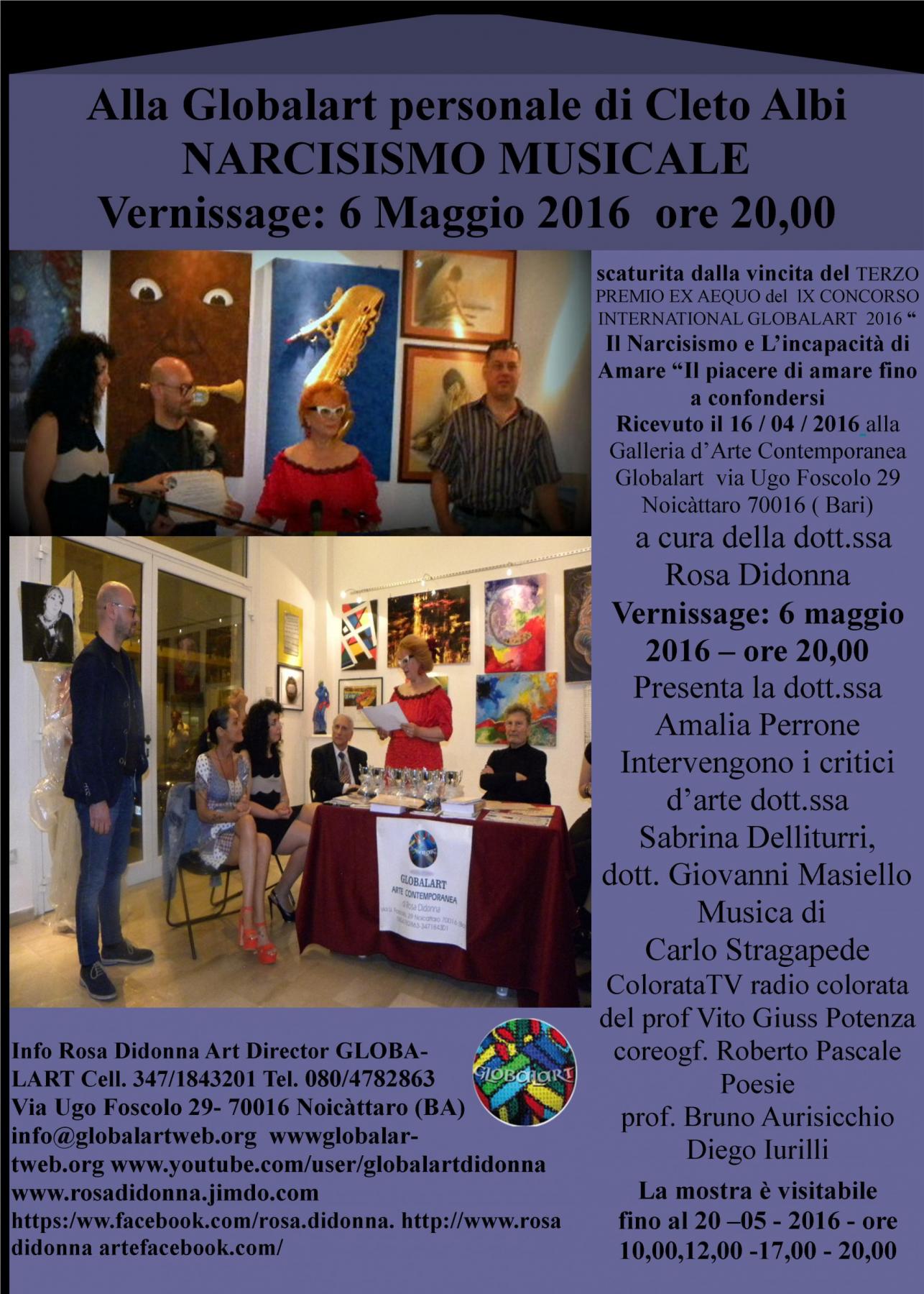 “NARCISISMO MUSICALE” “NARCISISMO MUSICALE”