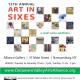 Carla Strozzieri partecipa a "Art in Sixes 2016" selezionato mostra d'arte, a Narrowsburg, NY.