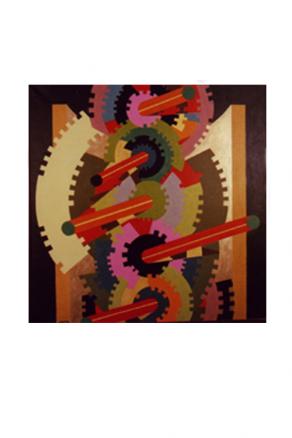 Analogico Pantocrator   olio su tela   100x100    2004