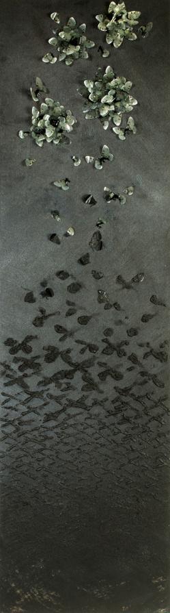 Flower: black is the graceful veil