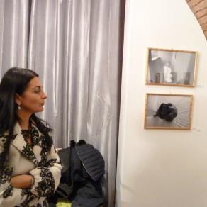 La mia gallerista Valentina Marongiu, loving!