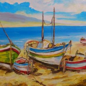 le barche di pizzo calabro (Vibo valentia) calabria