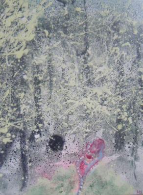 The hole in the wood