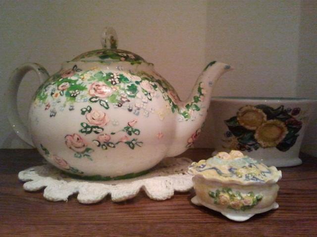 prato fiorito su porcellana!