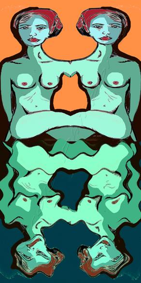 Double Images: Conjoined Reflection