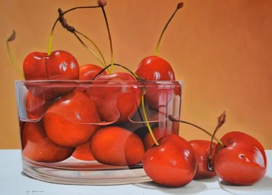 Cherries and Glass