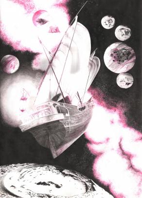 Veliero per Isole dal Cielo più Vero