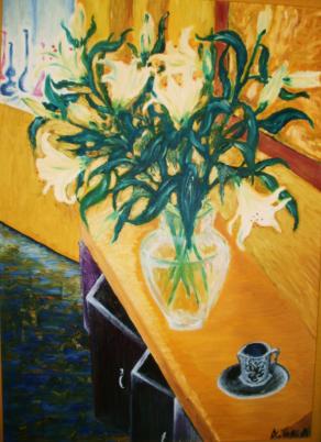 Vaso con fiori (interno)