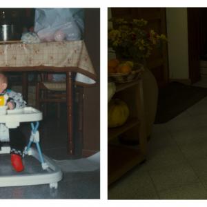 when i was back there here