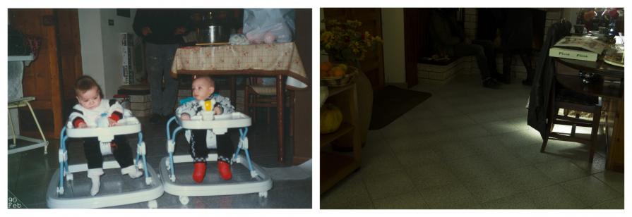 when i was back there here