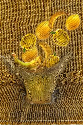 natura morta  gialla ...... o viva ?????