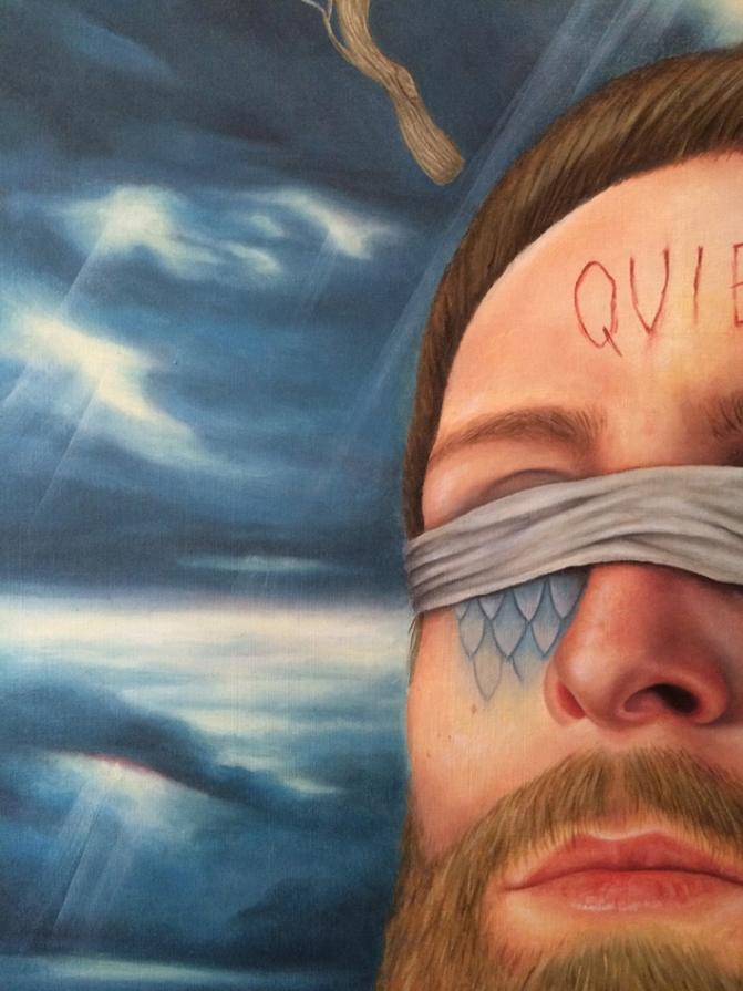 Detail from Chasing a Safe Place