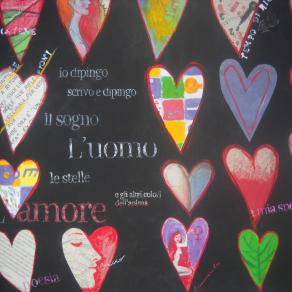 I colori dell'anima - Colours of heart (collage,2015)