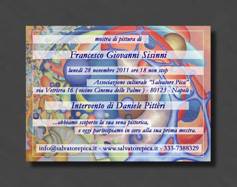 Mostra di pittura Francesco Giovanni Sisinni