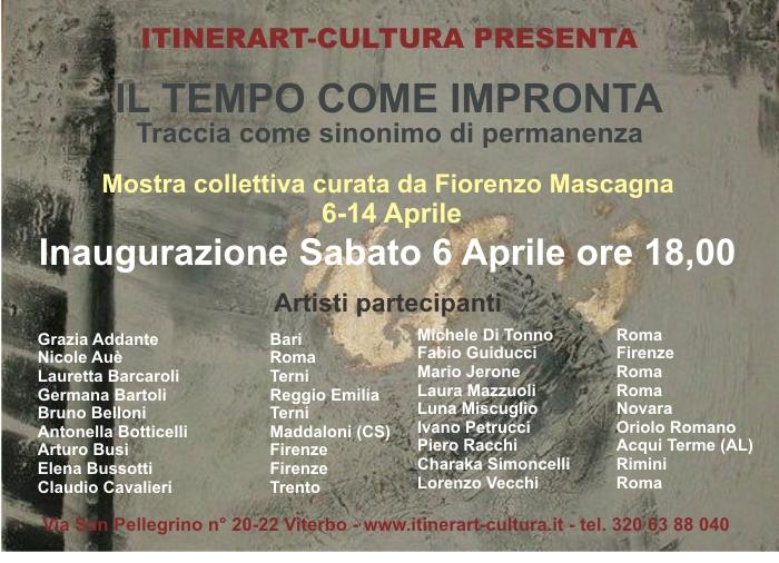 Mostra collettiva "Il tempo come impronta"