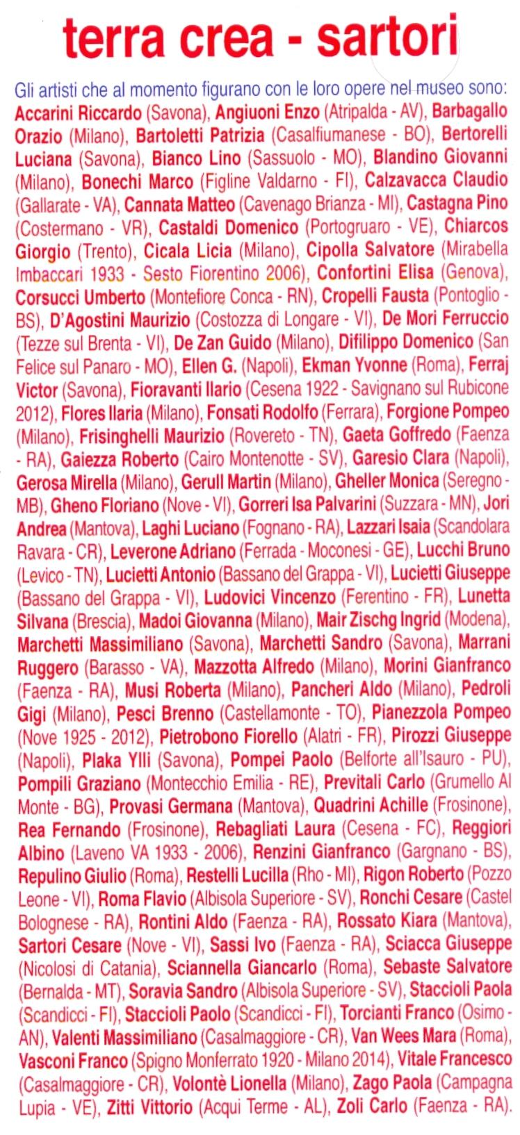 Terra Crea - Museo di scultura ceramica