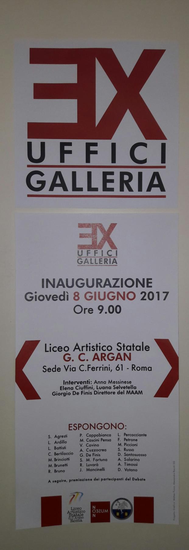 museoNonmuseo permanente Ex uffici galleria Liceo Artistico Statale G.C.Argan Roma