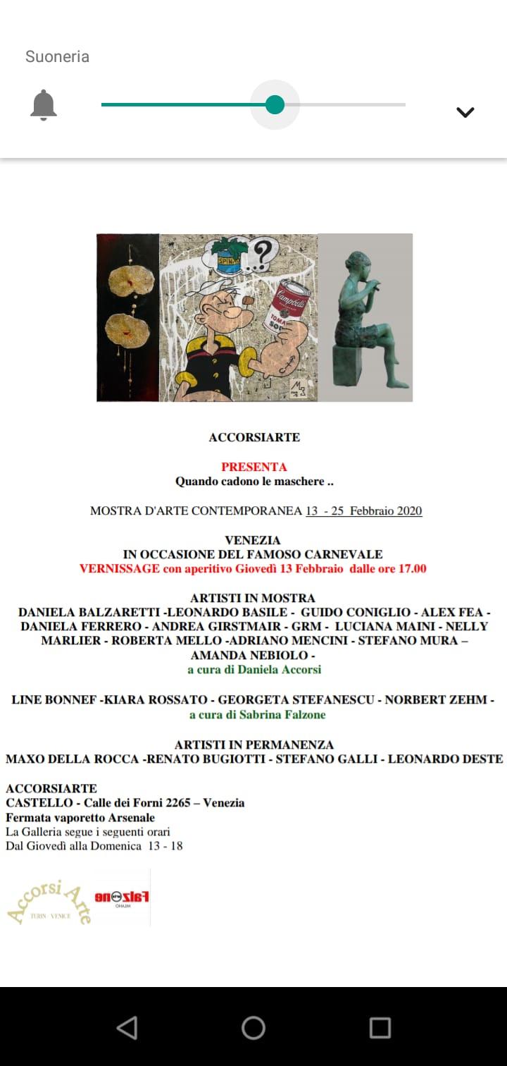 Quando cadono le maschere