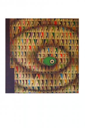 Spirale n.3   olio e matita su tela  90x90   1993