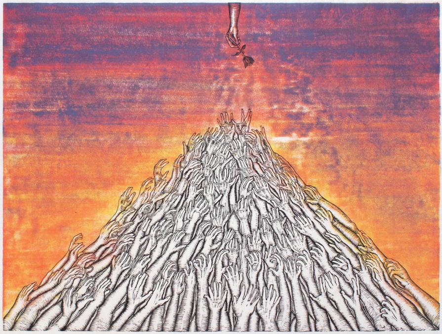 The Irrepressible Lure, Monoprint