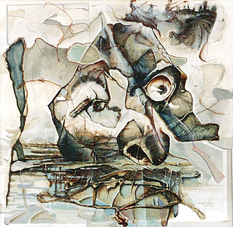 Self-Portrait with Ariadne's Thread