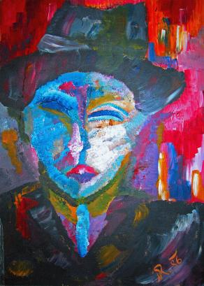 China Blue with a Touch of Colour