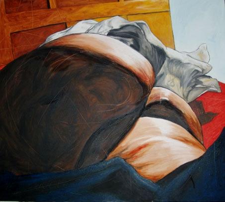 Tirasti giù le coperte dal letto