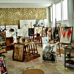 Lo studio di Mirò a Palma di Maiorca
